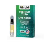 thca vape cartridge – live rosin